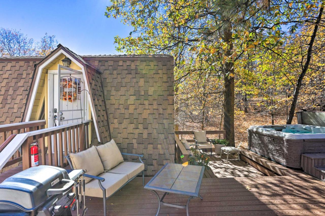 Lake Arrowhead Studio With Private Hot Tub! 外观 照片